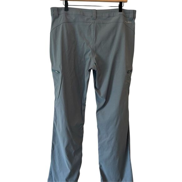 Eddie Bauer First Ascent Nylon Pants Women's 14 Cobalt Guide Pro Cargo Hiking - Picture 2 of 7